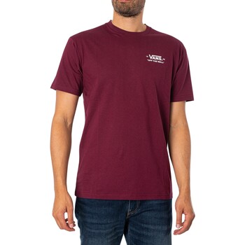 Textiel Heren T-shirts korte mouwen Vans Essentieel T-shirt met logo op de achterkant Rood