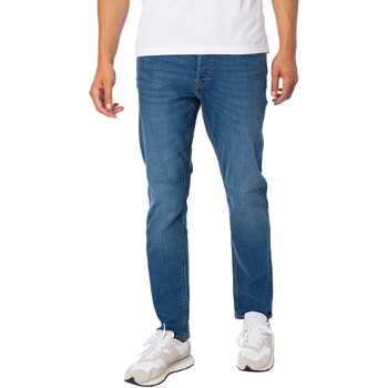 Textiel Heren Skinny jeans Jack & Jones Glenn originele 223 slanke spijkerbroek Blauw