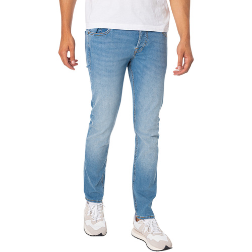 Textiel Heren Skinny jeans Jack & Jones Glenn originele 330 slanke jeans Blauw