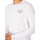 Textiel Heren Pyjama's / nachthemden Tommy Hilfiger T-shirt met lange mouwen en logo op de borst Wit