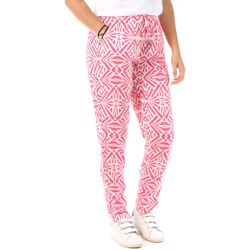 Textiel Dames Broeken / Pantalons Only  Roze
