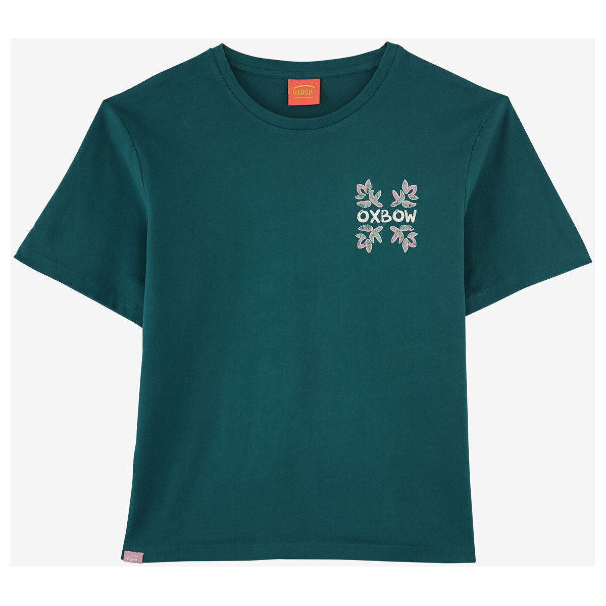 Textiel Dames T-shirts korte mouwen Oxbow Wijde T-shirt P2TOPALE Groen