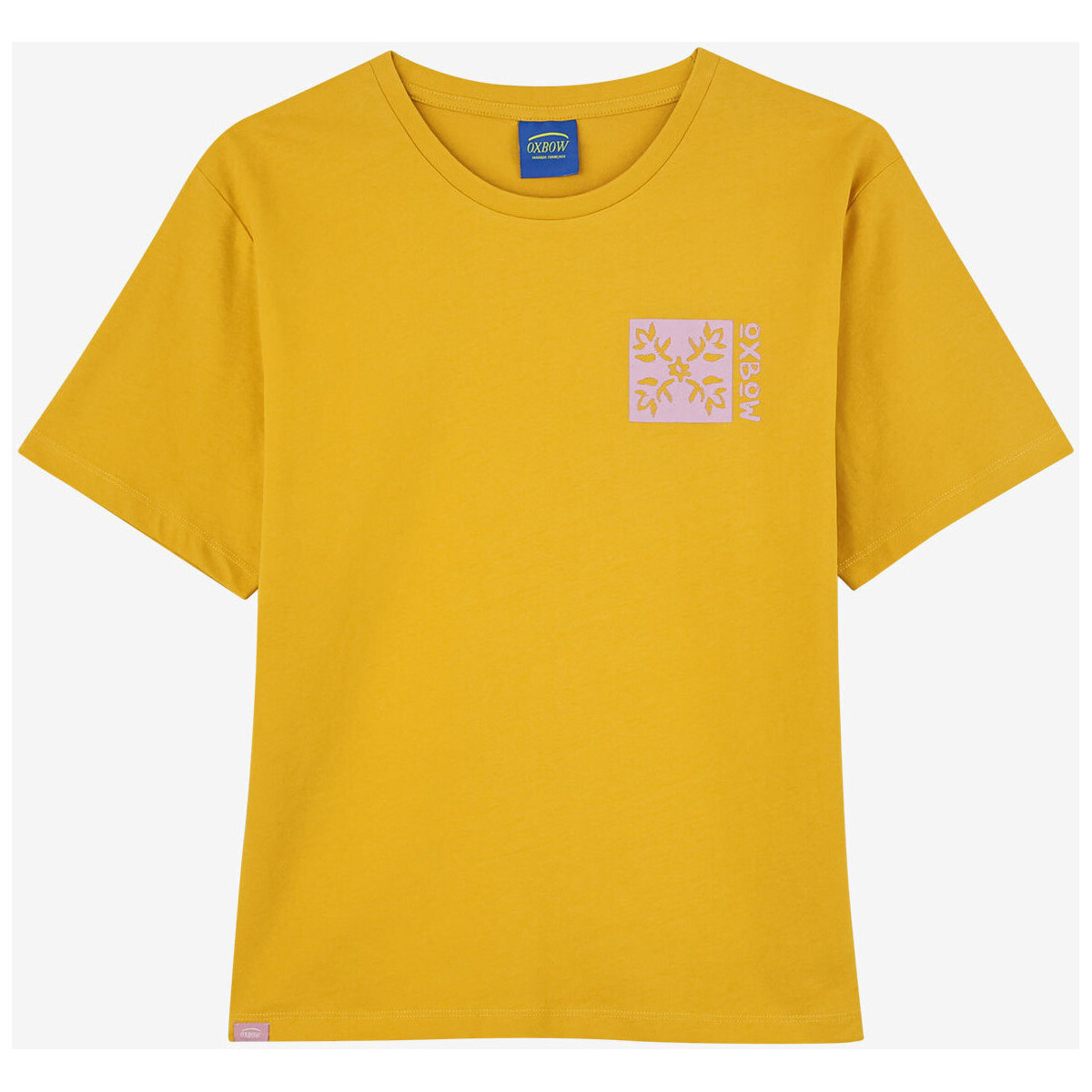 Textiel Dames T-shirts korte mouwen Oxbow Wijd T-shirt P2TULLIGAN Geel