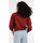 Textiel Dames Sweaters / Sweatshirts Oxbow Wijde bedrukte sweater met ronde hals P2SARDINI Rood