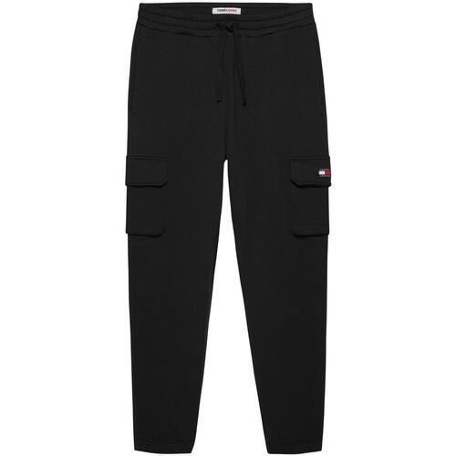 Textiel Heren Broeken / Pantalons Tommy Jeans  Zwart