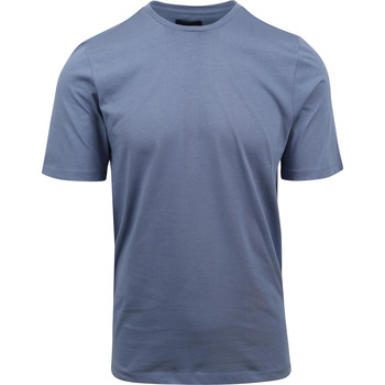 Textiel Heren T-shirts & Polo’s Suitable Respect T-shirt Jim Blauw Blauw