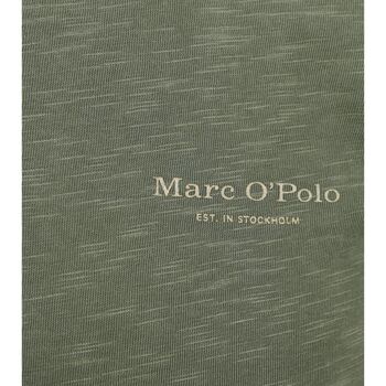 Marc O'Polo Poloshirt Melange Olijfgroen Groen