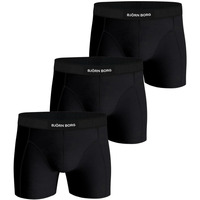 Ondergoed Heren BH's Björn Borg Boxers Premium 3 Pack Black Zwart