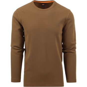 Textiel Heren Sweaters / Sweatshirts BOSS Trui Tempesto Bruin Bruin