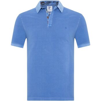 Textiel Heren T-shirts & Polo’s R2 Amsterdam Polo Solid Blauw Blauw