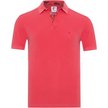 Textiel Heren T-shirts & Polo’s R2 Amsterdam Polo Solid Roze Roze
