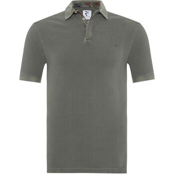 Textiel Heren T-shirts & Polo’s R2 Amsterdam Polo Solid Donkergroen Groen