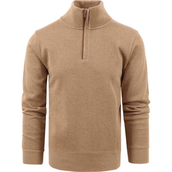Textiel Heren Sweaters / Sweatshirts Gant Halfzip Sacker Trui Beige Beige