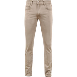 Textiel Heren Broeken / Pantalons Suitable Kant Jeans Beige Beige