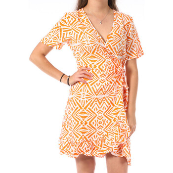 Textiel Dames Korte jurken Only  Oranje