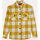 Textiel Dames Overhemden Oxbow Flanellen ruitjeshemd P2CAROLYN Geel