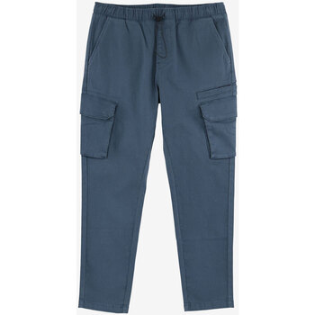 Textiel Heren Broeken / Pantalons Oxbow Wintercargobroek met stretch P2RYNGO Blauw
