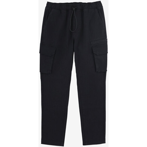 Textiel Heren Broeken / Pantalons Oxbow Wintercargobroek met stretch P2RYNGO Zwart