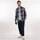 Textiel Heren Overhemden lange mouwen Oxbow Geruit overhemd met lange mouwen in dik materiaal P2CUSTA Blauw