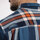 Textiel Heren Overhemden lange mouwen Oxbow Geruit overhemd met lange mouwen in dik materiaal P2CUSTA Blauw