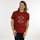 Textiel Heren T-shirts korte mouwen Oxbow T-shirt met korte mouwen en print P2TEGANE Rood