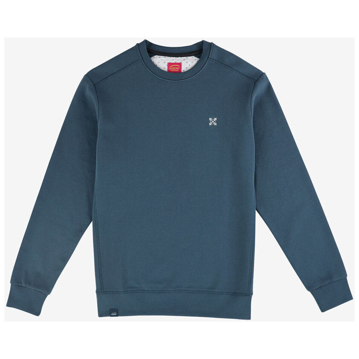 Textiel Heren Sweaters / Sweatshirts Oxbow Basic sweater met ronde hals P2SOUET Blauw