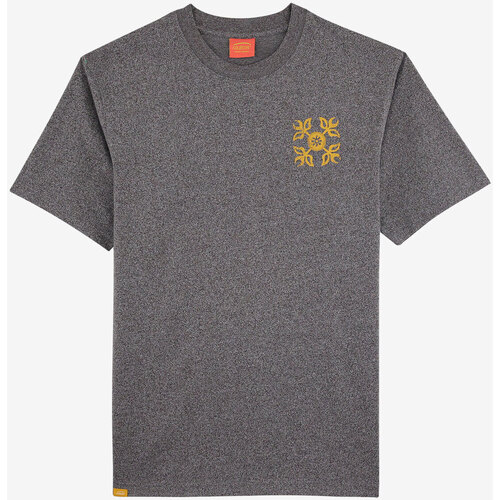 Textiel Heren T-shirts korte mouwen Oxbow T-shirt met korte mouwen en print P2TEROZ Grijs