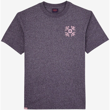 Textiel Heren T-shirts korte mouwen Oxbow T-shirt met korte mouwen en print P2TEROZ Violet
