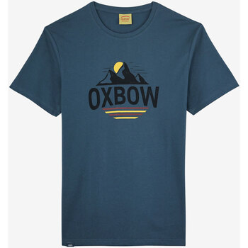 Oxbow T-shirt met korte mouwen en print P2TORVID Blauw