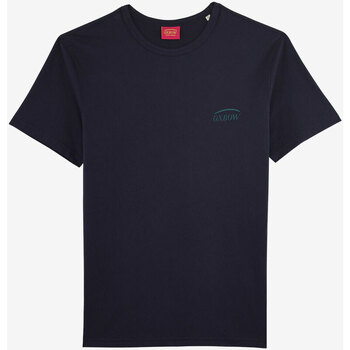 Textiel Heren T-shirts korte mouwen Oxbow T-shirt met korte mouwen en print P2THONY Blauw