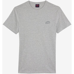 Textiel Heren T-shirts korte mouwen Oxbow T-shirt met korte mouwen en print P2TUALF Grijs