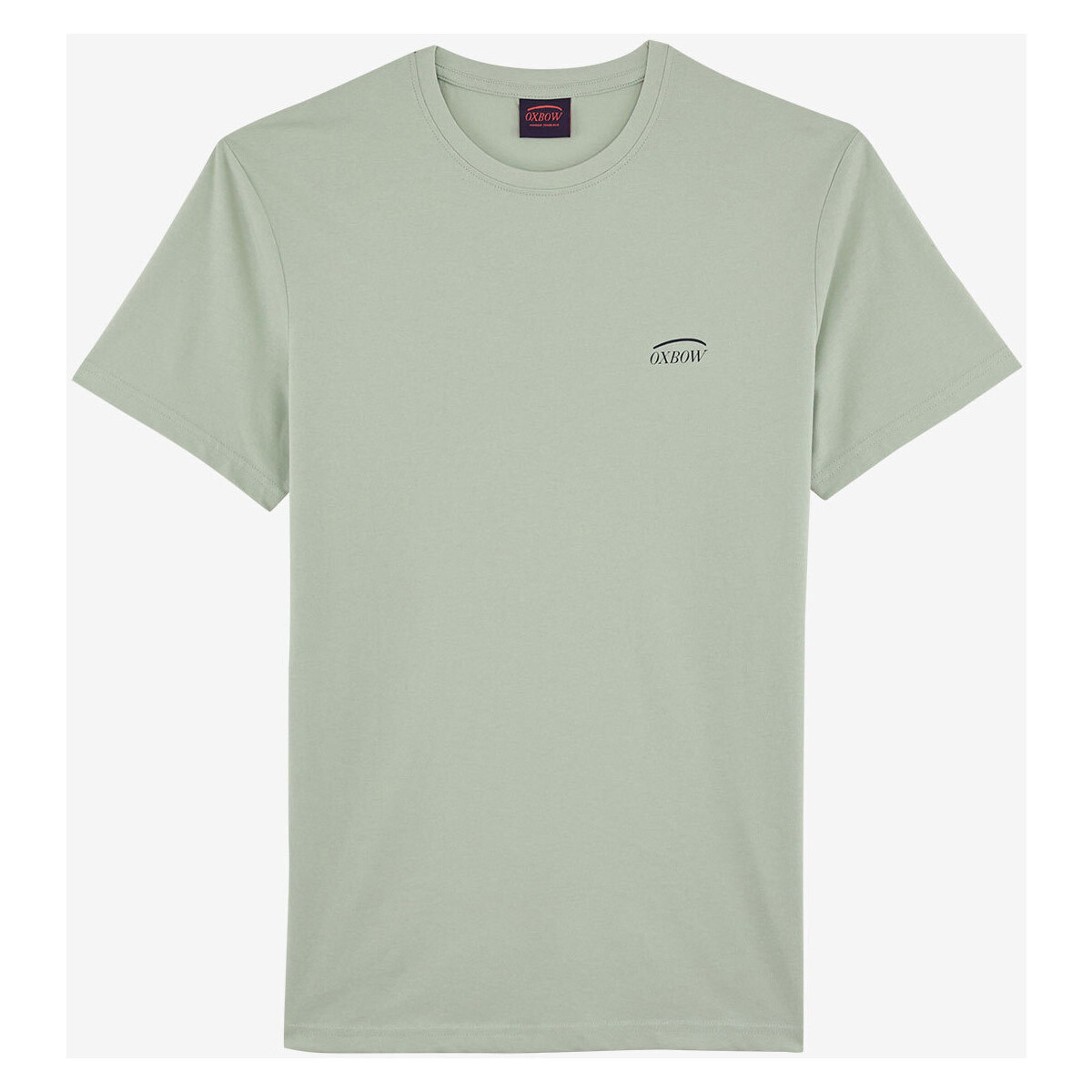 Textiel Heren T-shirts korte mouwen Oxbow T-shirt met korte mouwen en print P2TUALF Groen