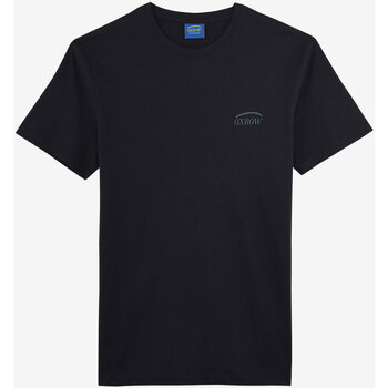 Textiel Heren T-shirts korte mouwen Oxbow T-shirt met korte mouwen en print P2TUALF Zwart