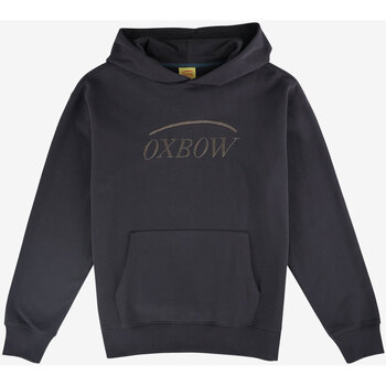 Textiel Heren Sweaters / Sweatshirts Oxbow Hoodie uniseks P2SIGMA Zwart