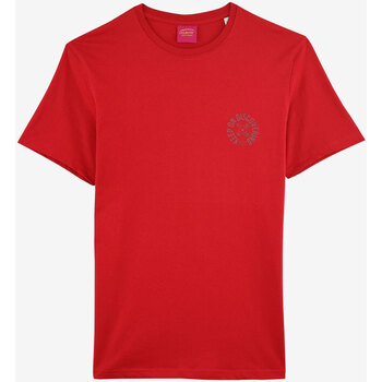 Textiel Heren T-shirts korte mouwen Oxbow T-shirt met korte mouwen en print P2TILDIN Rood