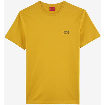 Textiel Heren T-shirts korte mouwen Oxbow T-shirt met korte mouwen en print P2TAGTAN Geel