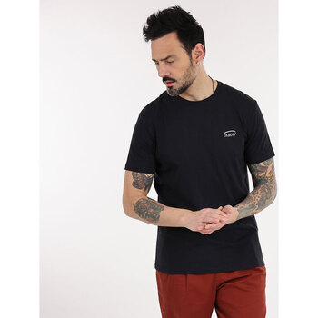 Textiel Heren T-shirts korte mouwen Oxbow T-shirt met korte mouwen en print P2TAGTAN Zwart