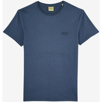 Textiel Heren T-shirts korte mouwen Oxbow T-shirt met korte mouwen en print P2THALLA Blauw