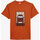 Textiel Heren T-shirts korte mouwen Oxbow T-shirt met korte mouwen en print P2TIROMY Bruin