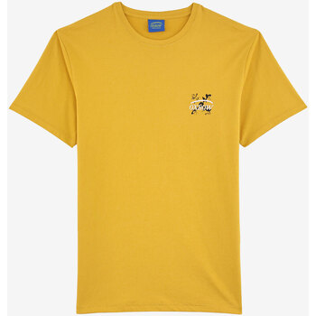 Textiel Heren T-shirts korte mouwen Oxbow T-shirt met korte mouwen en print P2TAMNOS Geel
