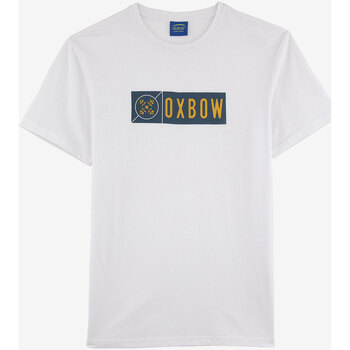 Oxbow T-shirt met korte mouwen en print P2TELLOM Wit