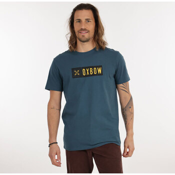 Oxbow T-shirt met korte mouwen en print P2TELLOM Blauw