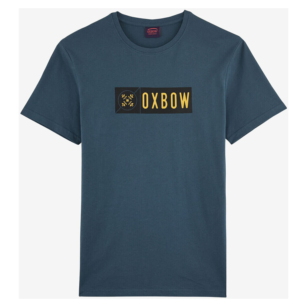 Textiel Heren T-shirts korte mouwen Oxbow T-shirt met korte mouwen en print P2TELLOM Blauw
