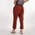 Textiel Heren Broeken / Pantalons Oxbow Broek loose fit in canvas met elastische tailleband P2RAMON Rood