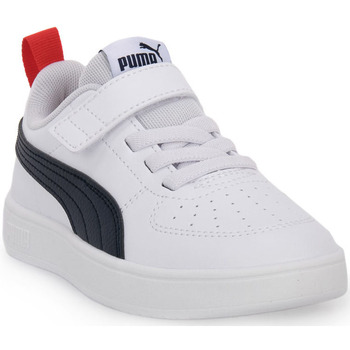 Schoenen Jongens Sneakers Puma 09 RICKIE AC PS Wit