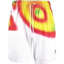 Textiel Heren Korte broeken / Bermuda's Nytrostar Shorts With Oval Multicolor Print Wit