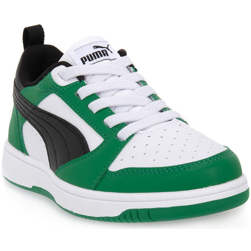 Schoenen Jongens Sneakers Puma 05 REBOUND V6 LOW Wit