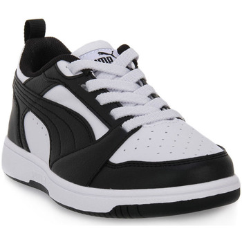 Schoenen Jongens Sneakers Puma 01 REBOUND V6 LOW Wit