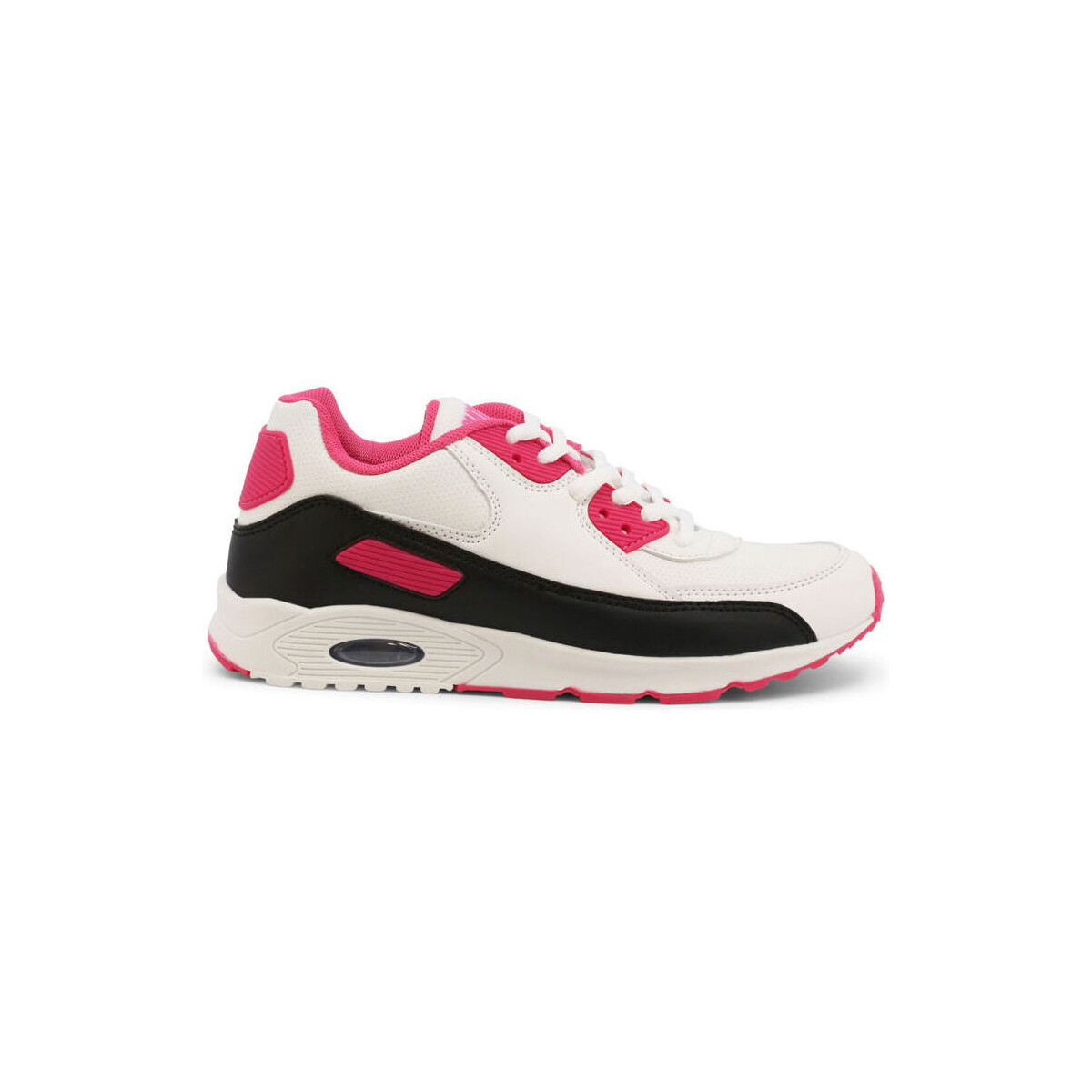 Schoenen Heren Sneakers Shone 005-001 White/Fuxia Wit