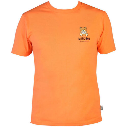 Textiel Heren T-shirts korte mouwen Moschino - A0784-4410M Oranje